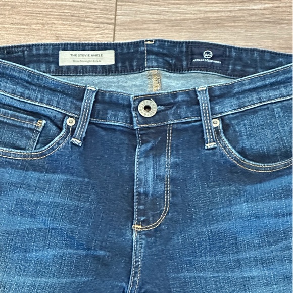 Anthropologie AG Stevie Slim Ankle Jeans Size 4/27 - Picture 6 of 9